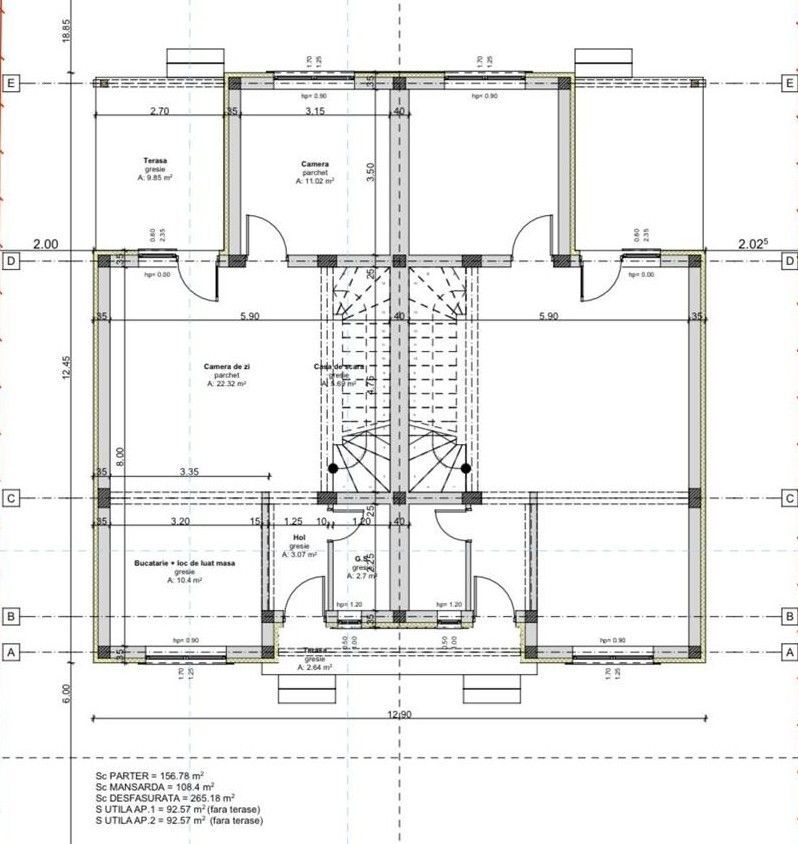 COMISION 0%, Duplex 4 Camere, La Cheie, P+E, 95MP, 335 Teren, SACALAZ - Poză 11