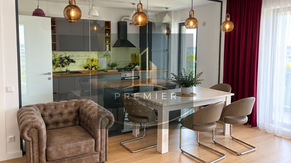 Apartament 4 camere mobilat și utilat, 2 parcări supraterane - Poză 1