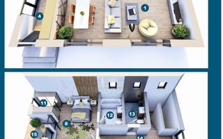 Valu lui Traian (COD 07) Casă P+1 cu teren de 265 mp - Poză 5