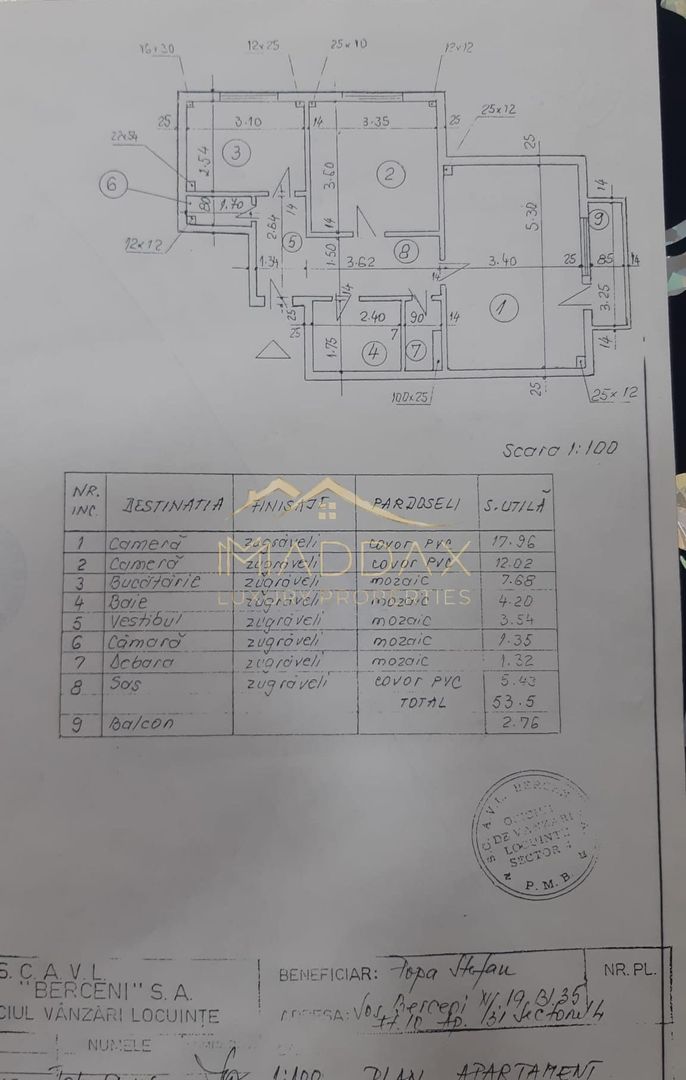 Apartament 2 camere *54 mp* Berceni-Metrou - Poză 10