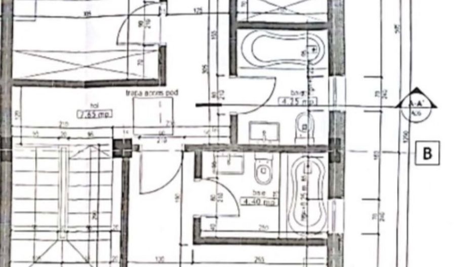 Popesti-Leordeni vila P+1+M 5 camere - Schiță 12