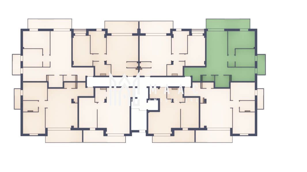 Apartament 3 camere | Balcoane 16.1 mp | Etaj 2 | Turnisor - Poză 6