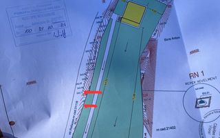 Teren intravilan 2440mp cu autorizație de construire și proiect ! - Poză 1