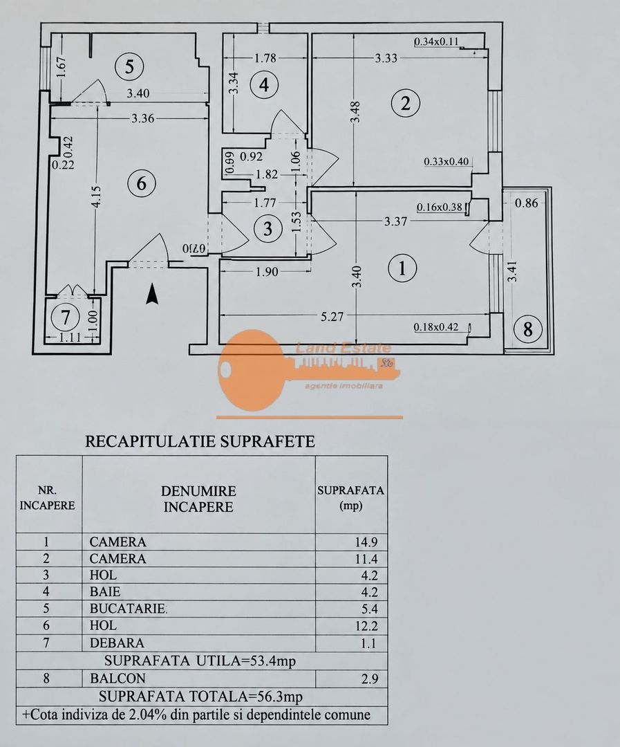 Apartament 2 camere Moșilor-Bloc Reabilitat - Poză 2