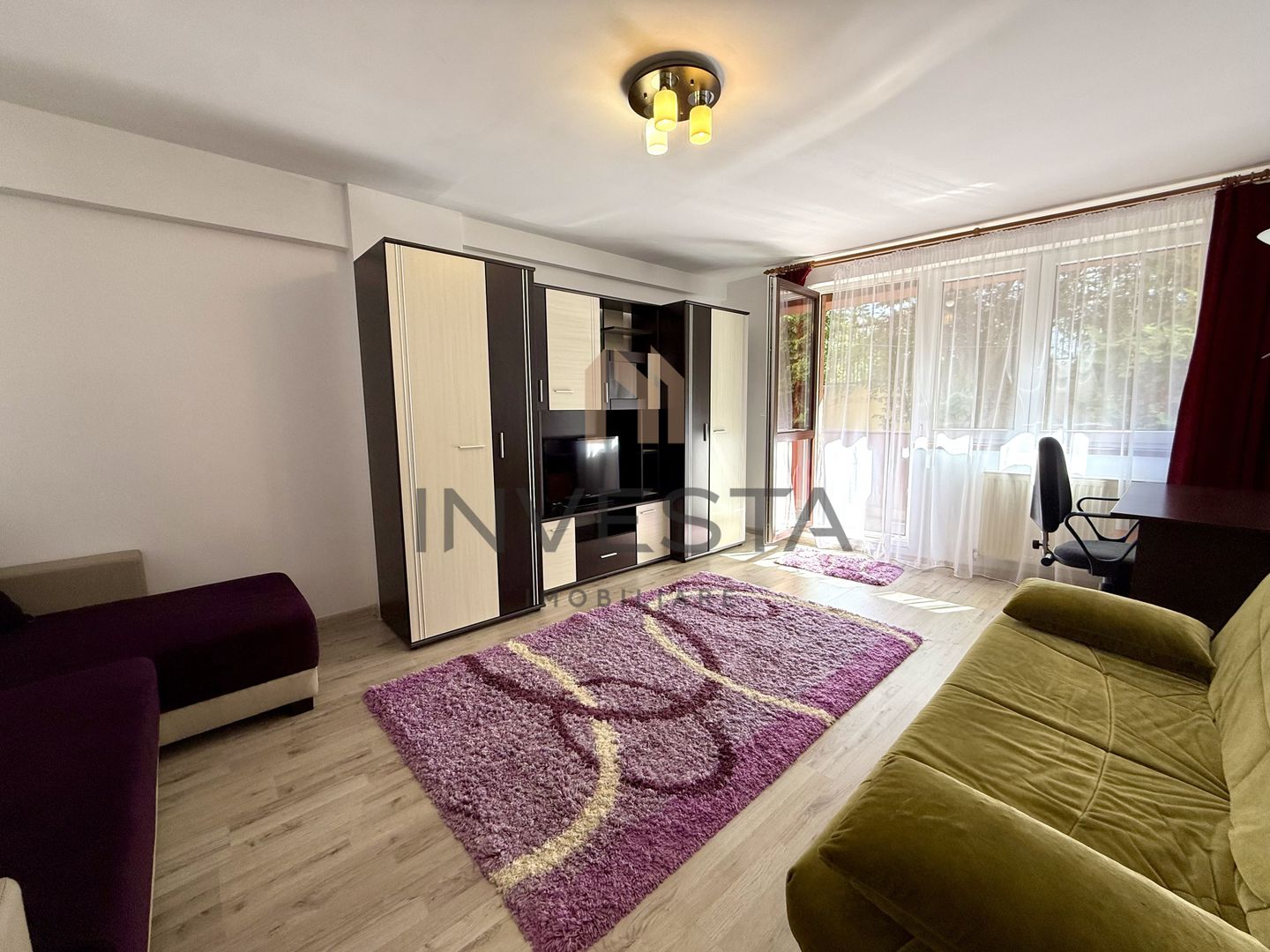 Apartament 1 camera decomandat, parcare inclusa, zona Intre Lacuri! - Poză 1