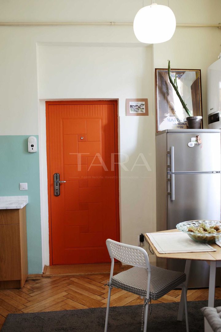 Apartament cu 1 cameră, in casă, Piața Mihai Viteazu, ultracentral. - Poză 5