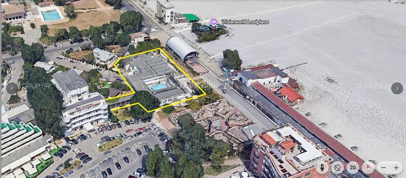 Teren 2587 mp, PUD P+6, Mamaia pe promenada - zona Cazino - Poză 3