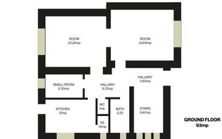 Casa cu destinatie nerezidentiala de inchiriat | zona Centrala - Schiță 25