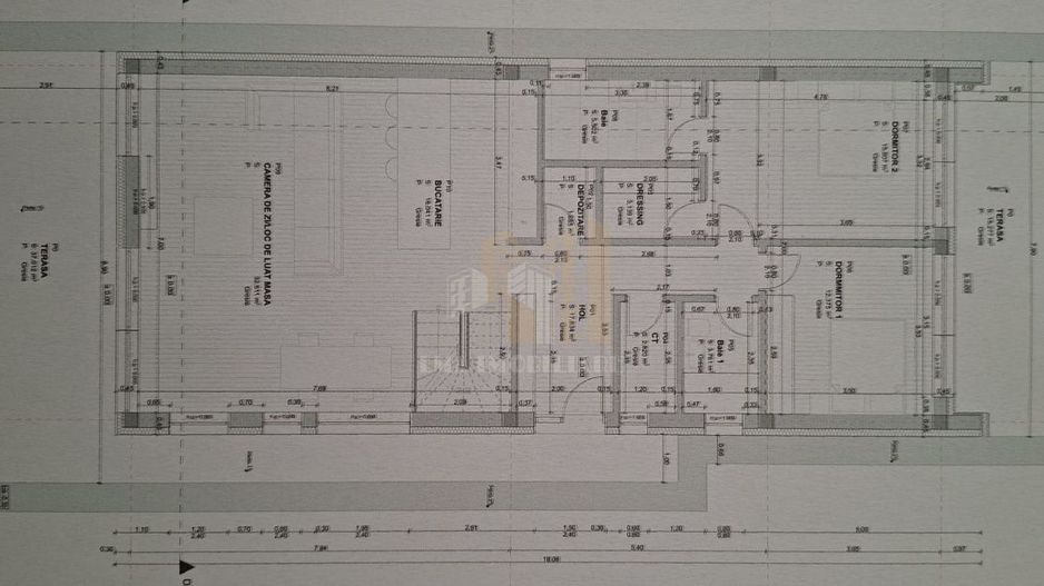 Casa individuala dispusa pe parter Sanpetru Brasov zona Lempes - Schiță 14