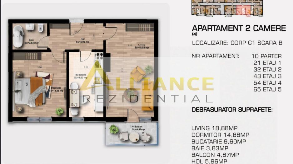 2 CAMERE DECOMANDAT | BUCATARIE INCHISA | METROU 5 MINUTE  BERCENI - Poză 2