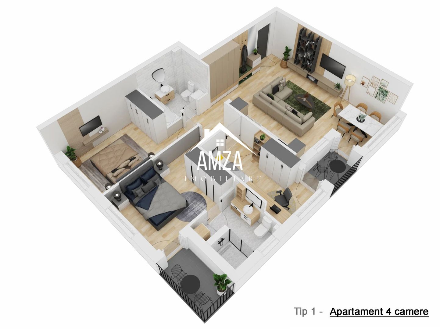 Apartament 4 camere – Șelimbăr, str. Doamna Stanca - Poză 3