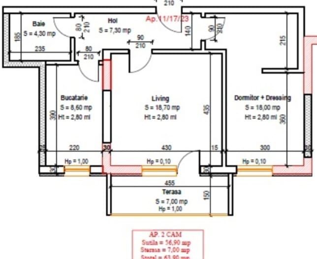 AP. 2CAM SPATIOS,PROIECT PREMIUM/ METROU N. TECLU,SCOALA BRAUNER! - Poză 2