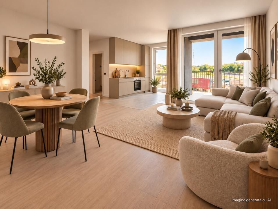 Apartament 3 camere, 72,35 mp, 2 bai + terasa 14 mp | Mehala | Comision 0% - Poză 1