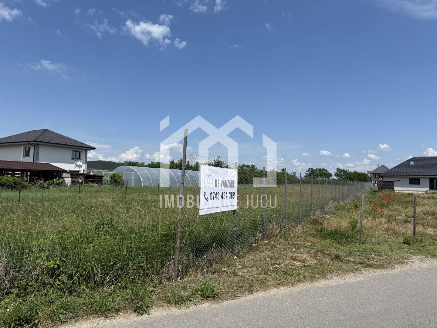 Teren autorizat pentru 2 case individuale – 1.400 mp | Jucu de Mijloc - Poză 3