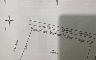 Teren industrial 34.000mp Autostrada Bucuresti -Pitesti km 85 - Poză 2