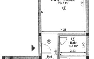 Apartament modern, 3 camere, mobilat, parcare și boxă, Florești. - Poză 15