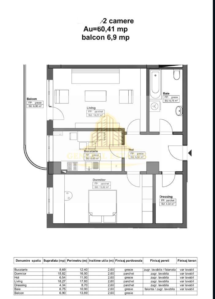 Vânzare apartament cu 2 camere în Complexul Himson - Poză 3