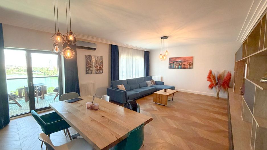 For Rent I 4-room Premium Apartment Panoramic Lake Views I Floreasca - Poză 5