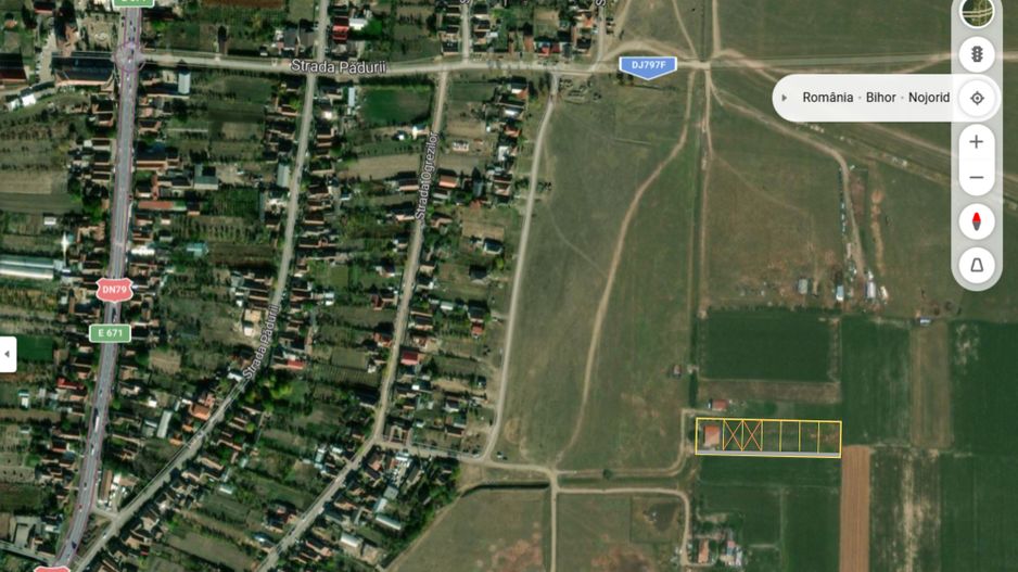 Parcele teren Nojorid 600 mp. 28 500 E neg. Comision 0 - Poză 2