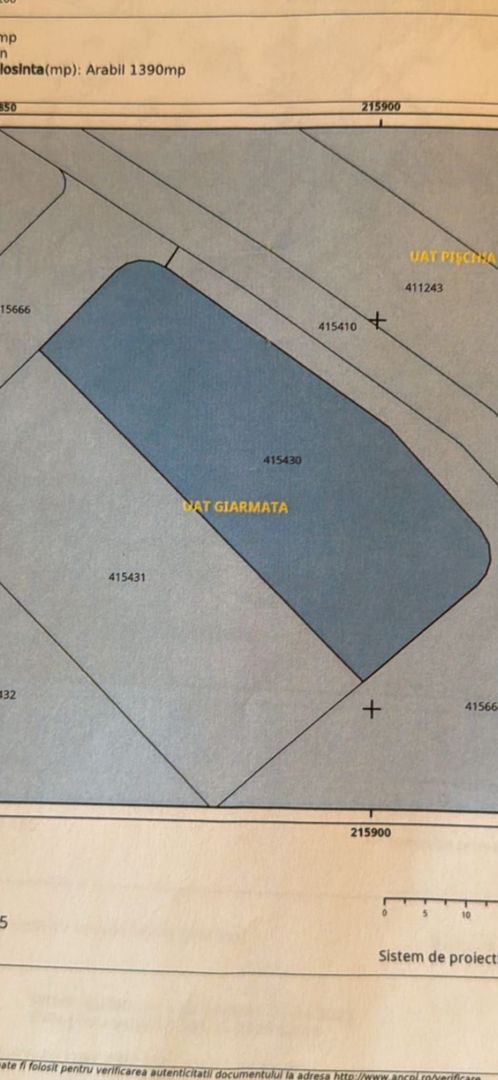 Doua parcele de teren 1390 mp-1382 mp, Giarmata - Poză 2