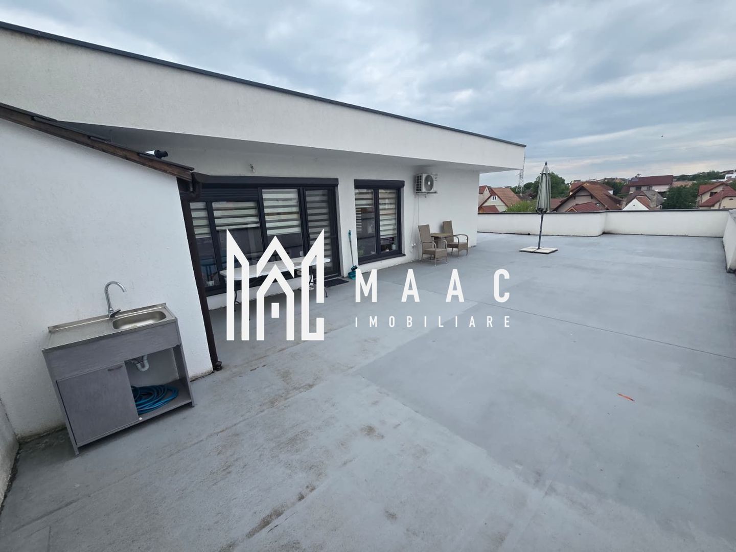 Penthouse 4 camere de închiriat | Turnișor, Sibiu | terasă 155 mp - Poză 30