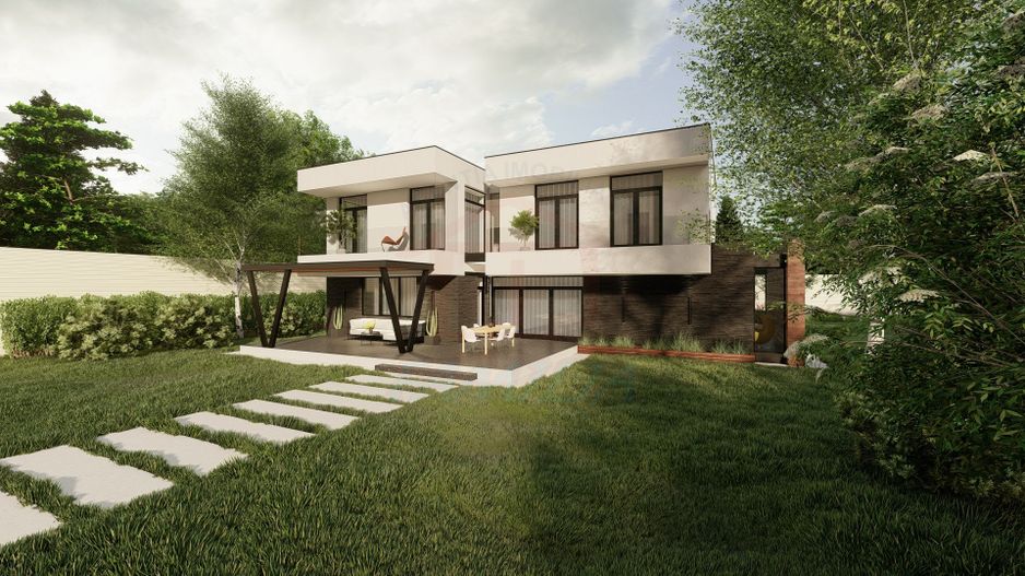 Casă de Vis în Devenire: Vilă Modernă cu Potențial imens - Poză 14
