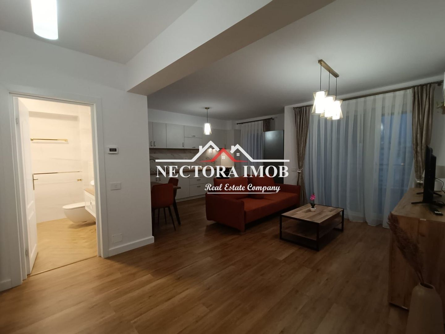 NECTORA IMOB-Apartament 2 camere, Prima Onestilor, Parcare, 52 mp, Et7 - Poză 4
