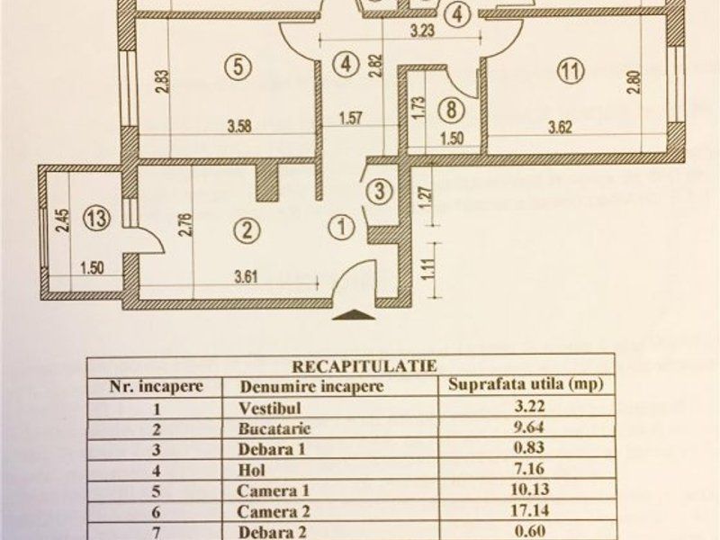 Apartament 4 camere in Aviatiei, mobilat si utilat complet,loc parcare - Poză 9