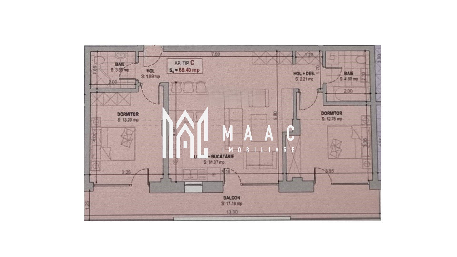 Apartament rezidențial I 3 camere I Parcare I Selgros - Poză 3