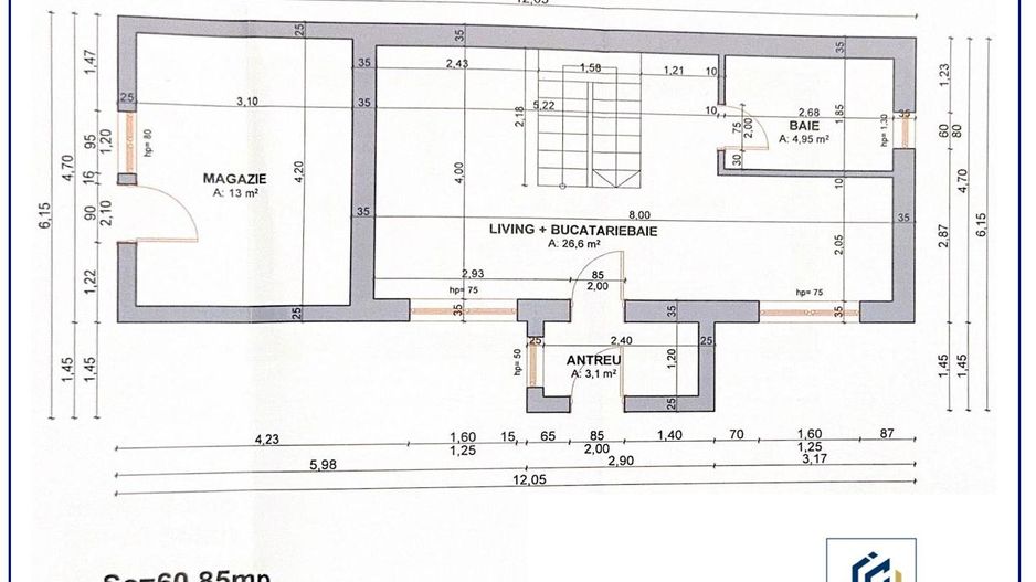 De vanzare Casa vila openspace P+M Relax naturi Mures trei insule Arad - Poză 13