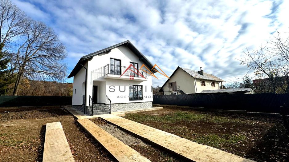 Casa noua, P+M, 4 camere, terasa, teren 550 m2, central, CORNU - Poză 2