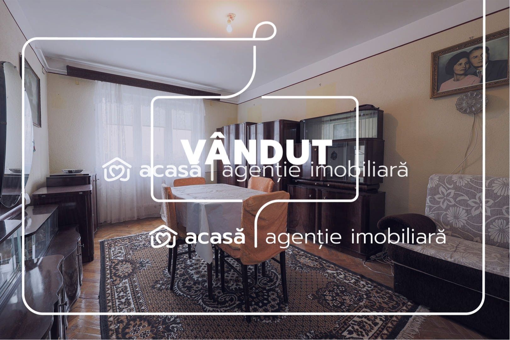 VANDUT! Apartament 2 camere - Decomandat - Podgoria - COMISION 0% - Poză 1