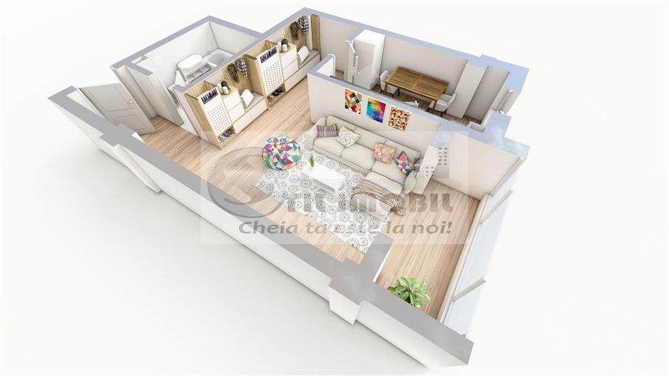 0 comision Apartament 1 camera 44mp lift Rond ERA-Valea Lupului - Poză 4