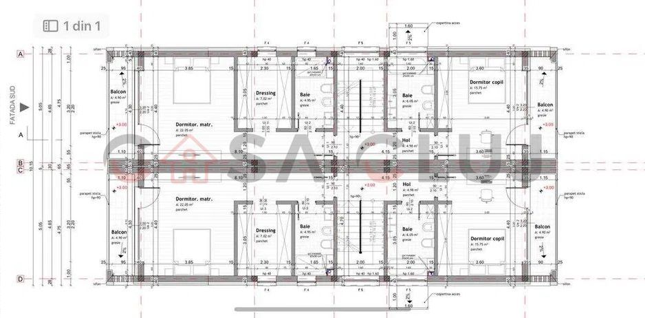 Duplex semifinisat cu vedere panoramica zona Voronet! - Poză 3