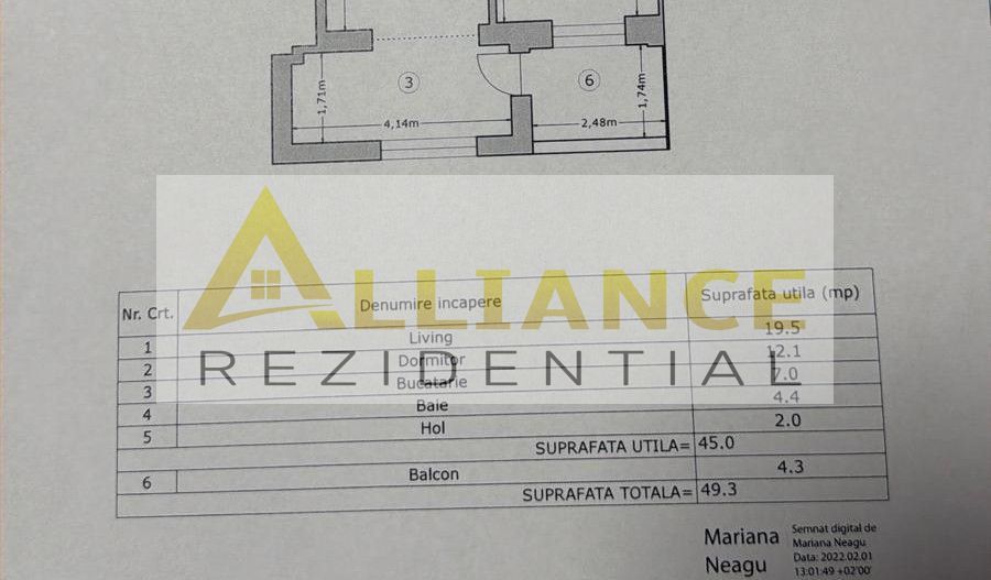 METROU D. LEONIDA | APARTAMENT 2 CAMERE TIP STUDIO | MUTARE IMEDIATA - Poză 12