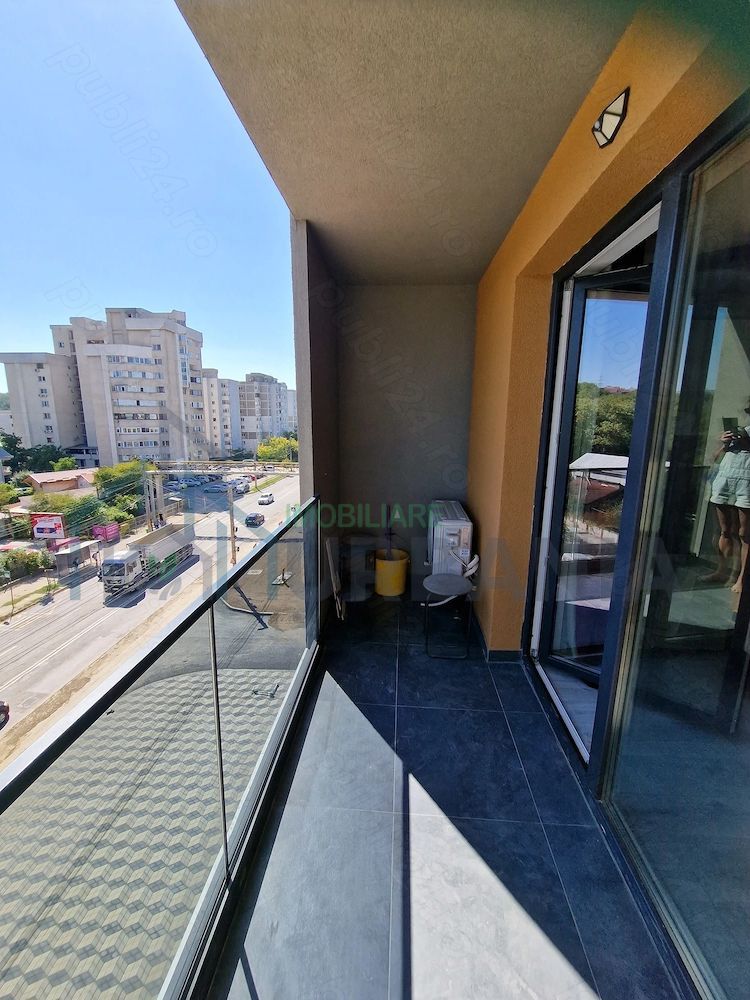 Apartament cu o cameră, 40 mp, de închiriat în complexul Poitiers Tower, Iași - Poză 7