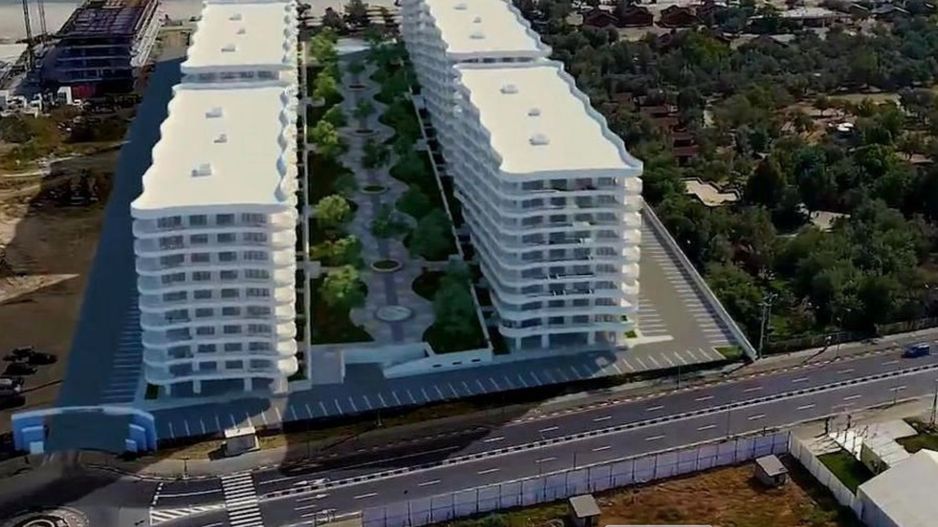 Studio 38 mp + Terasa 12 m Vedere la mare  Direct Dezvoltator Mamaia Nord - Poză 10