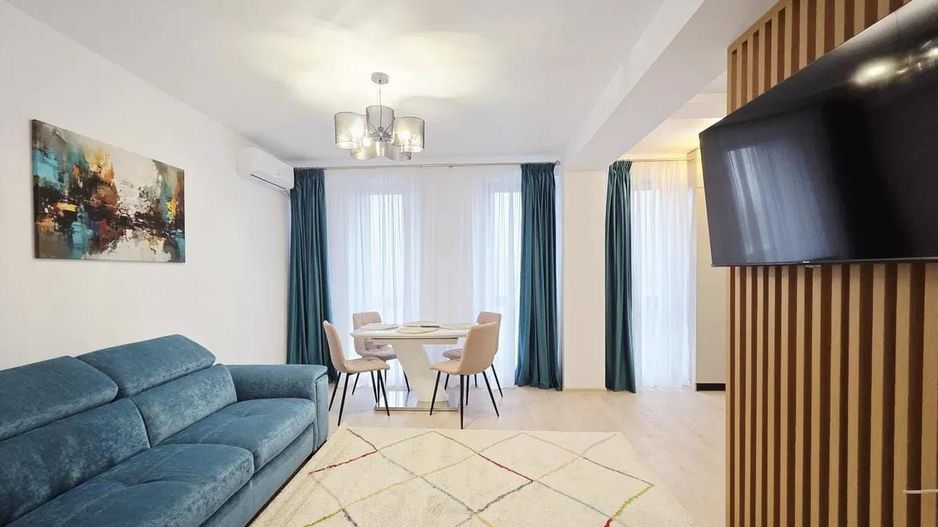 Apartament cu 2 camere mobilat si utilat, bloc nou - Prima inchiriere - Poză 1