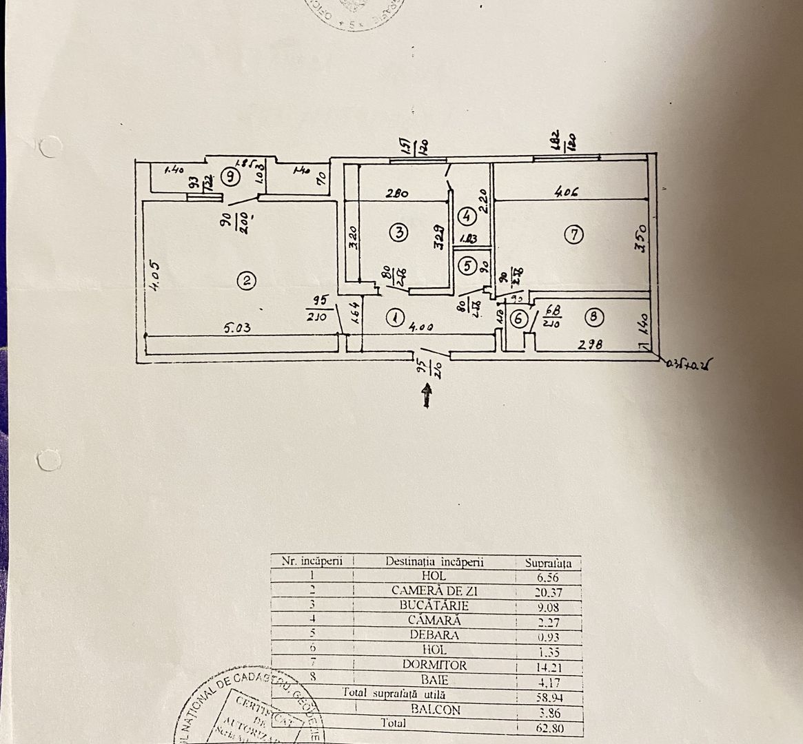 Apartament spațios 2 camere, 63 mp, etaj 2, zona Sebastian – Sector 5 (V4) - Poză 10