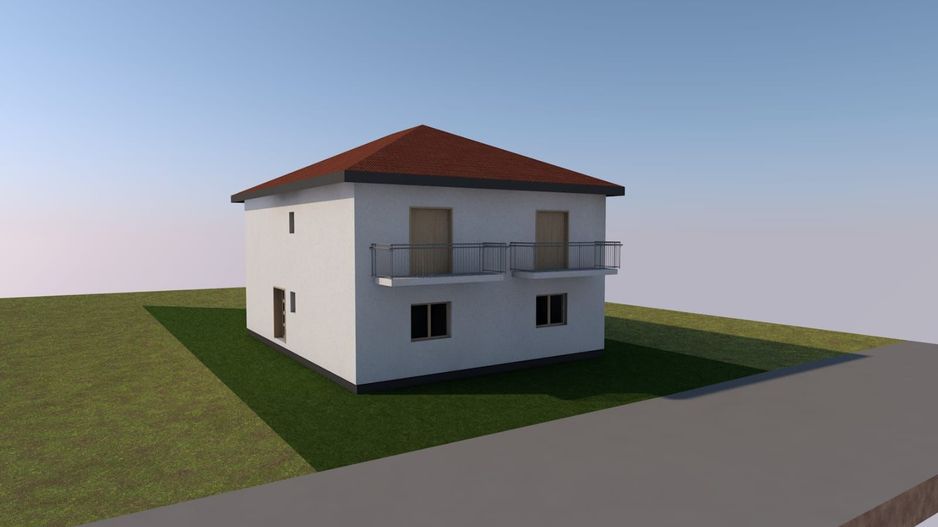 Duplex semifinisat, zona Fagului - Poză 1