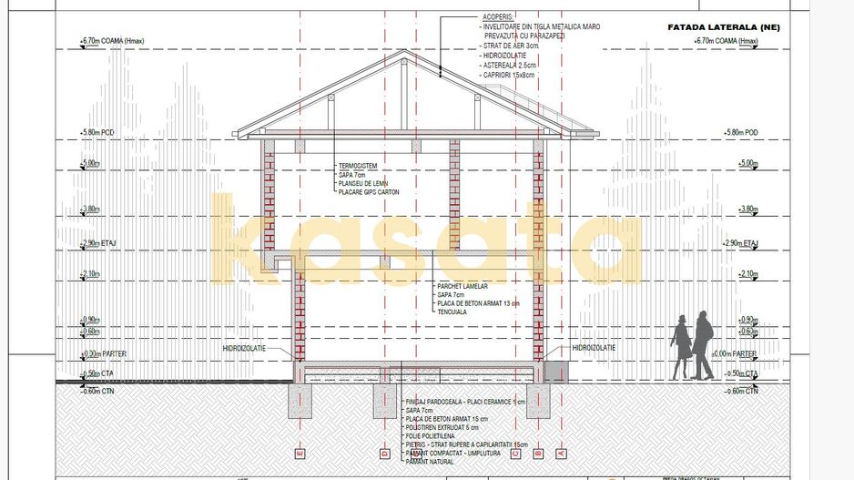 Vilă 4 camere Diamantului | Curte 250 mp, pompă căldură - Schiță 10