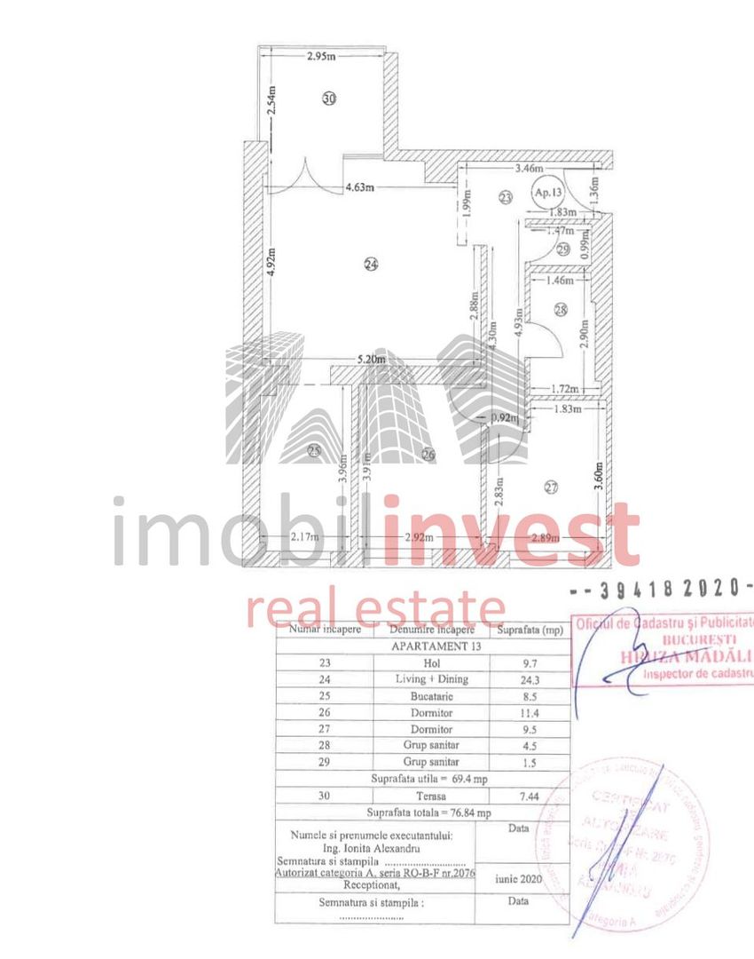 Apartament 3 camere Floreasca Residence - Schiță 19