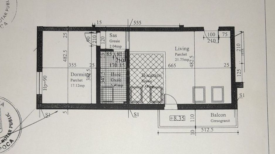 Apartament cu 2 camere, zona Europa. - Poză 1