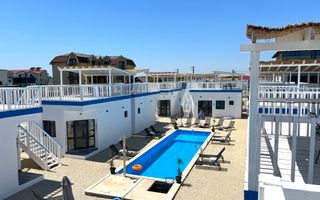 10 Casute Greek Bungalows , Piscina, la Malul Marii, Afacere la Cheie - Poză 22