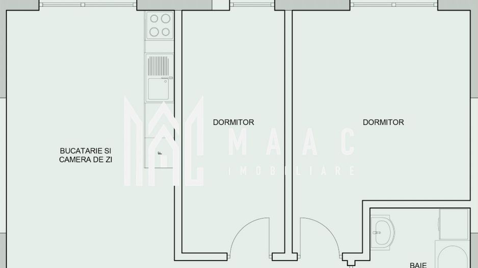 APARTAMENT 3 CAMERE | RATE DEZVOLTATOR DOAR CU BULETIN - Poză 2