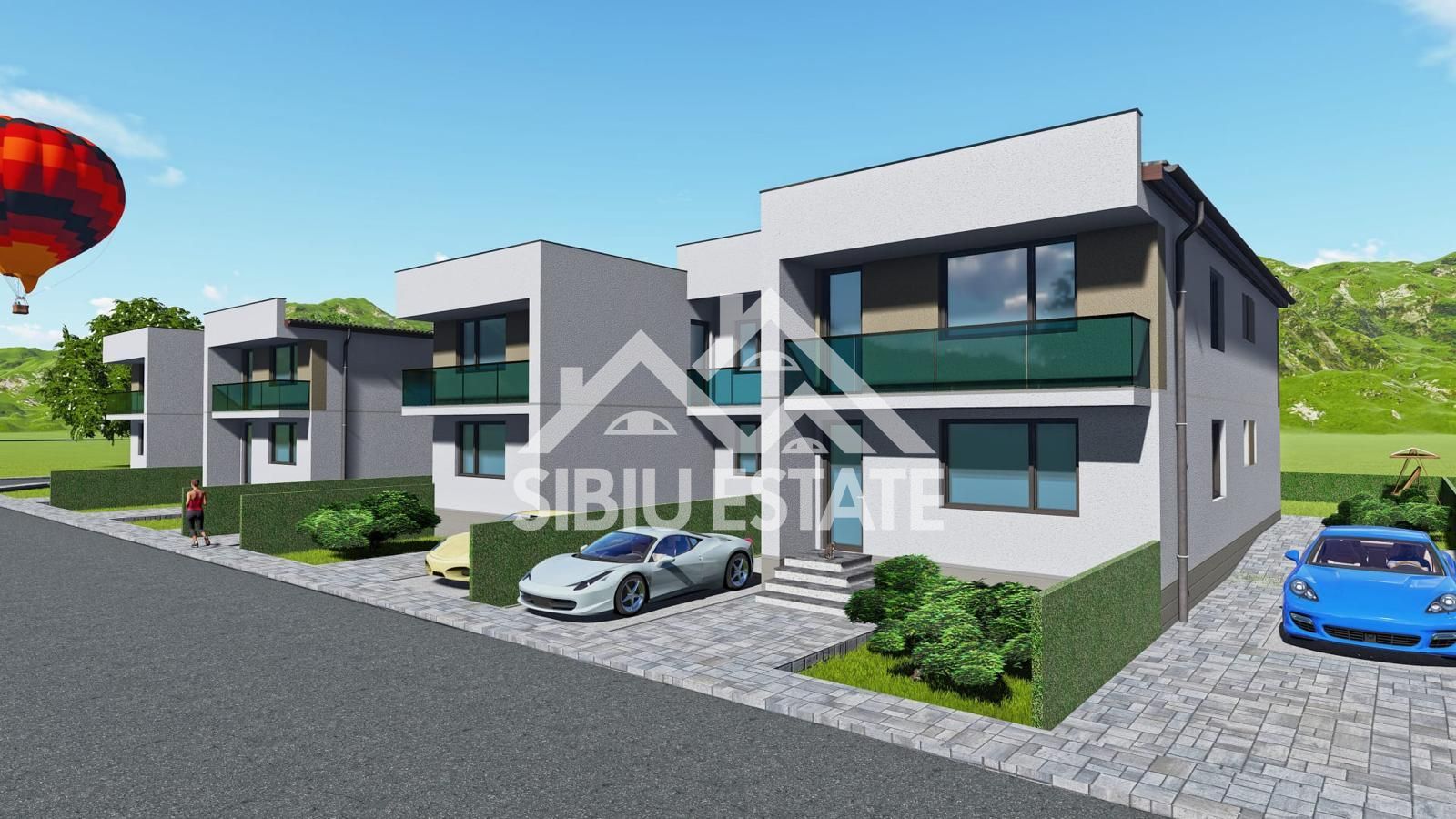 Casa noua Sibiu, Arhitectilor 4 camere 2 bai curte - Poză 4