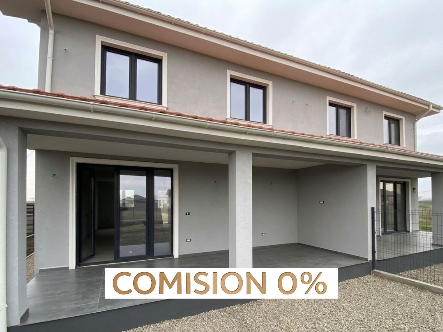 COMISION 0%, Duplex 4 Camere, 108 mp, 335 Teren, La Bariera, SACALAZ - Poză 1