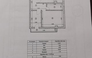 Apartament cu 2 camere/ 55mp / zona Moara de Vant - Poză 7