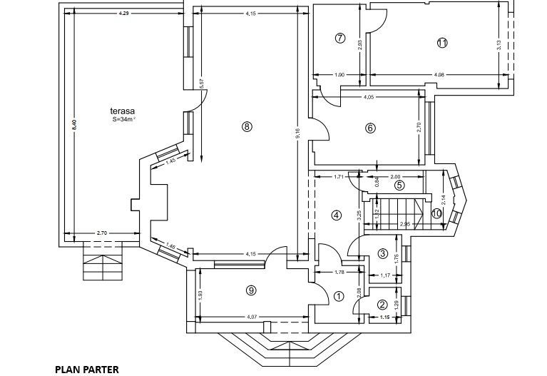 PIPERA | Iancu Nicolae - Gradina Zoologica | Vila 290 mp| Teren 387 mp - Schiță 6