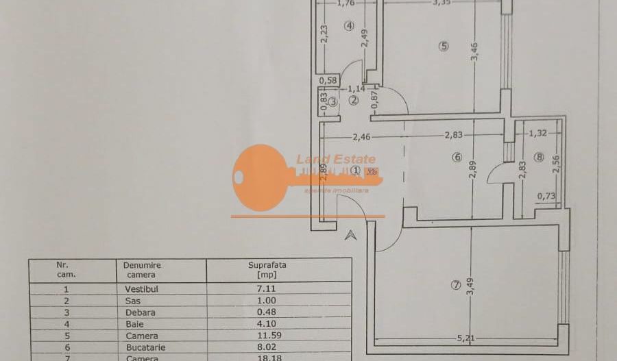 2 camere Aviatiei ( 250 m metrou ) - Poză 7